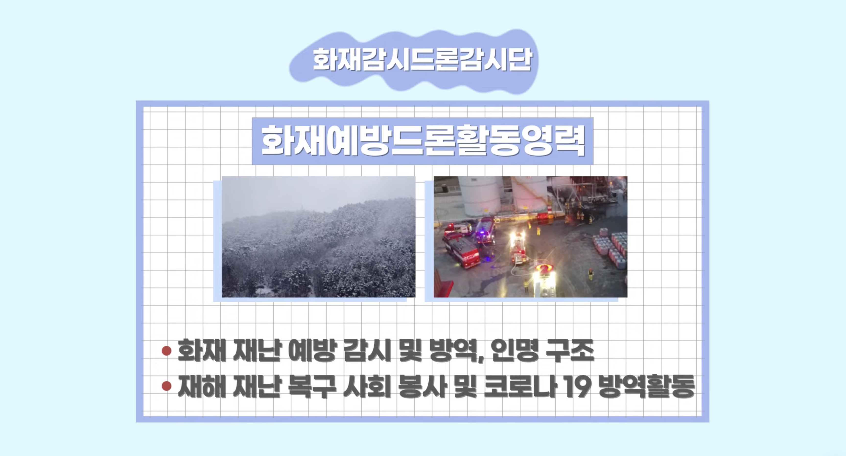 하늘에서 완성하는 사각지대 없는 안전, 한국무선봉사단 드론감시단